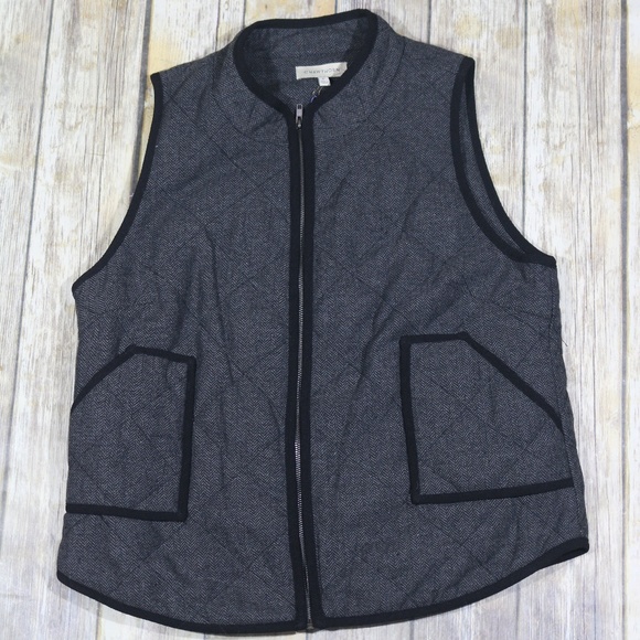 41 Hawthorn Jackets & Blazers - 41Hawthorn Stitch Fix Shara Herringbone Vest Quilt